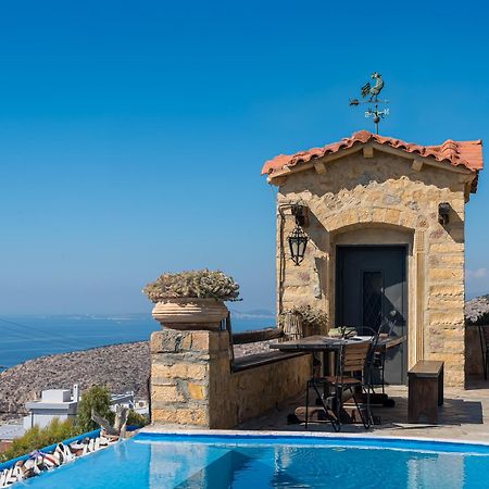 Villa Four Seasons Stonework Castle Lagonisi Exterior foto