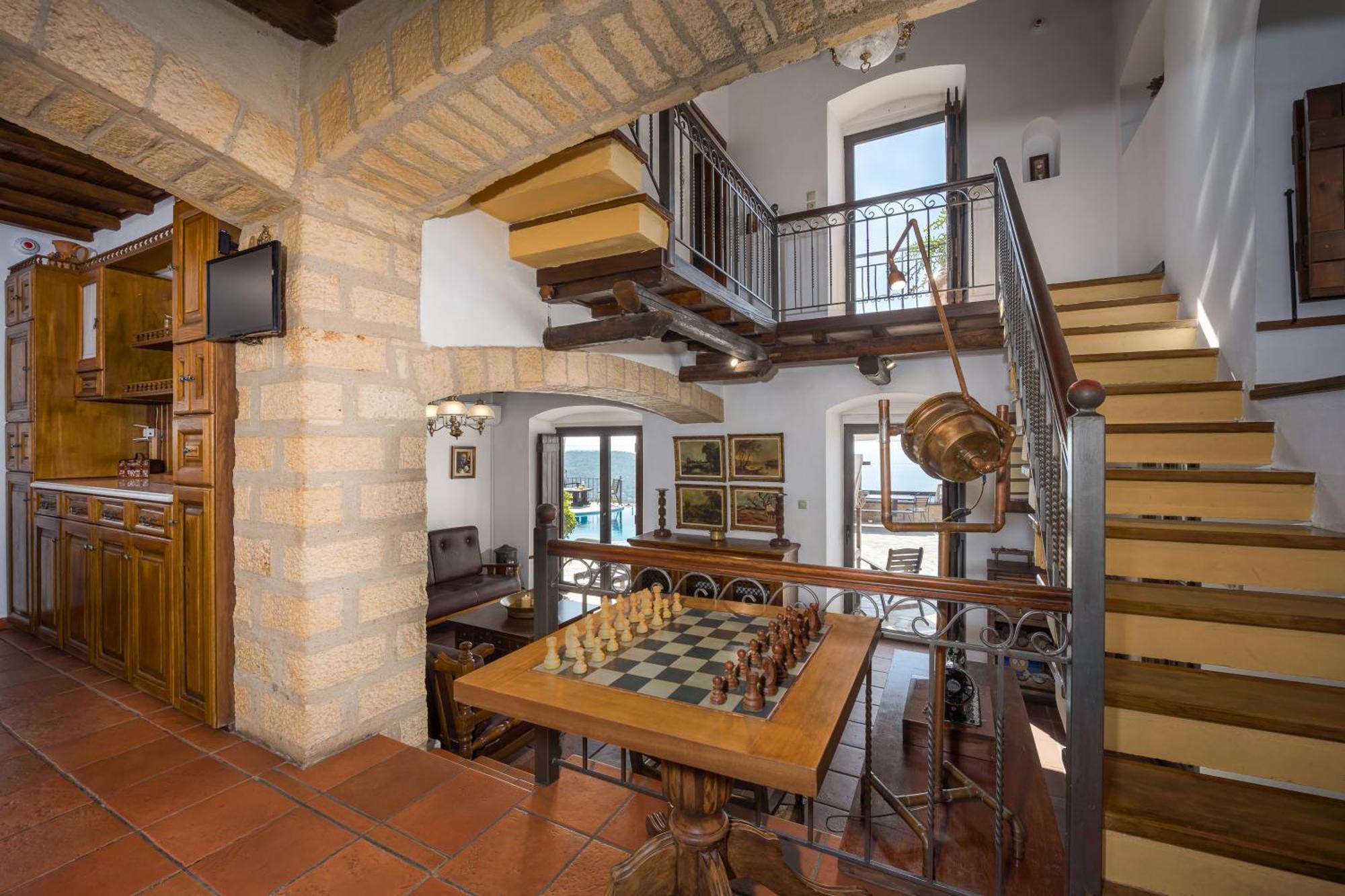 Villa Four Seasons Stonework Castle Lagonisi Exterior foto