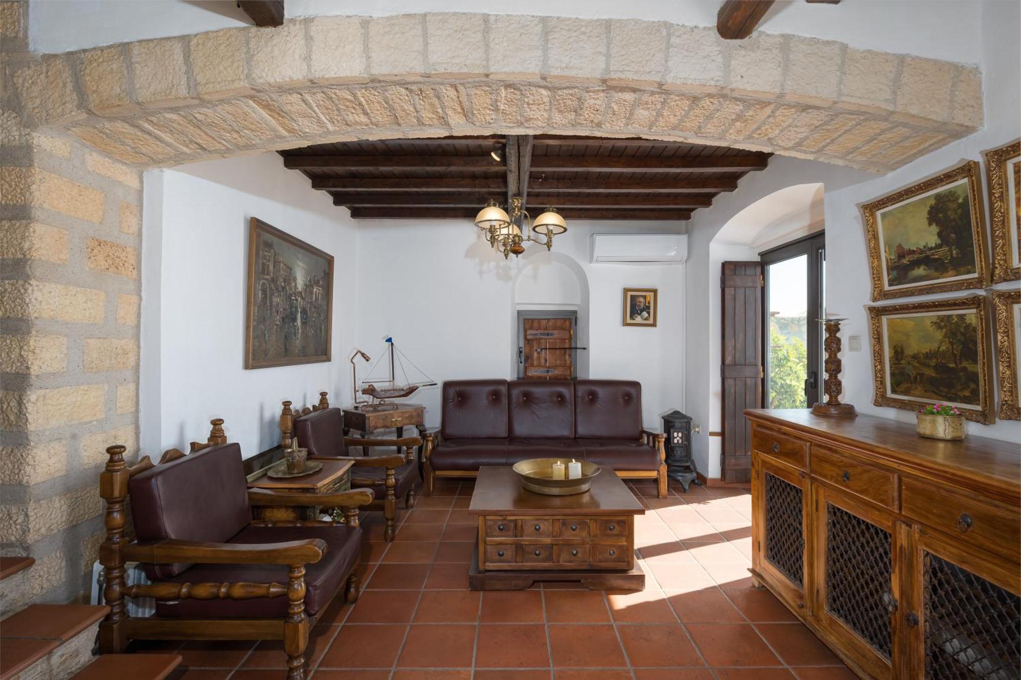 Villa Four Seasons Stonework Castle Lagonisi Exterior foto